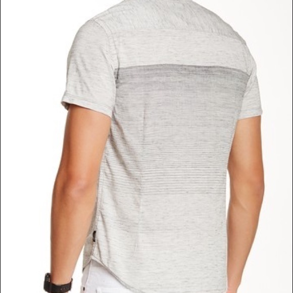 Howe Men’s Short Sleeve Grey Shirt - Picture 2 of 6